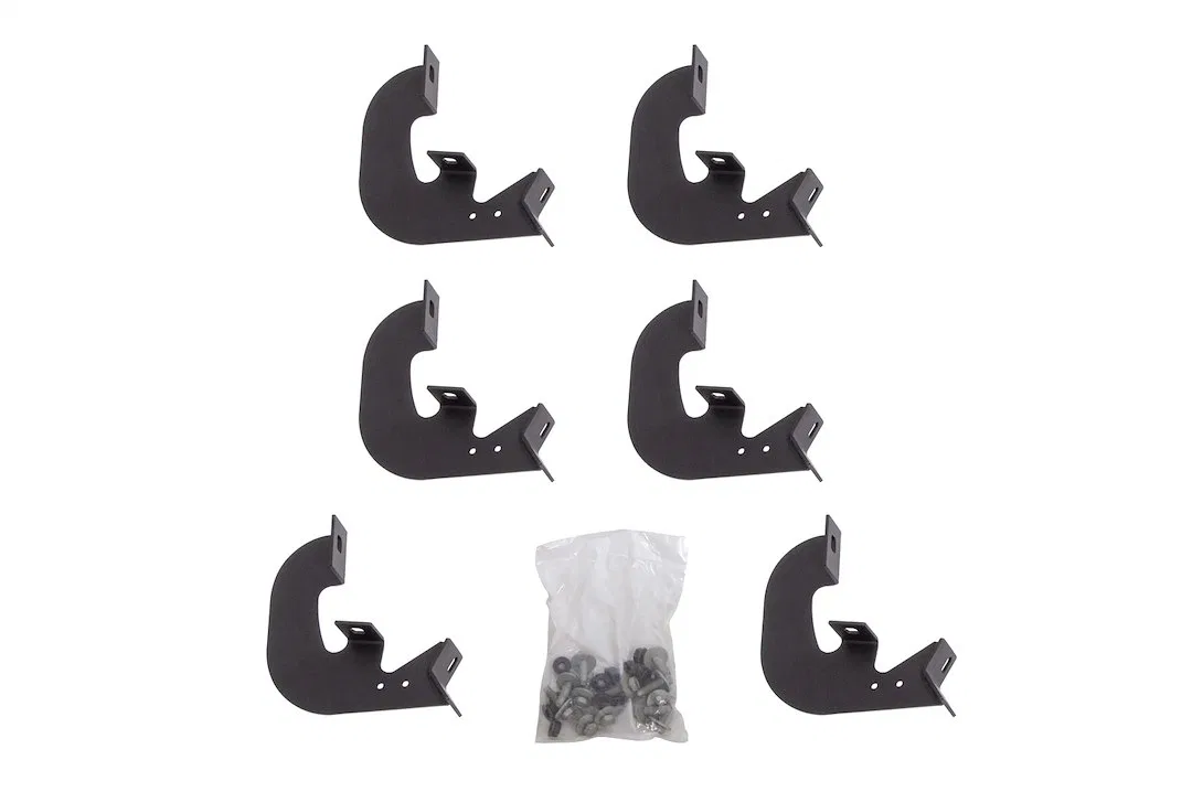 DZ66340 – DEE ZEE Nerf Bar Mounting Kit, For Dee Zee Hex Series Side Steps Rocker Panel Mount